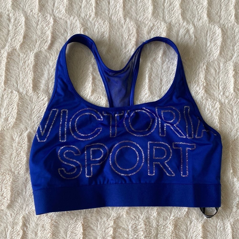Victoria Secret Sport The Player Racerback Sports Bra Sz M